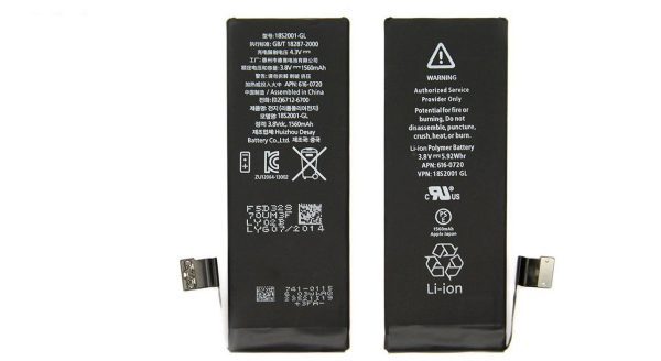باتری موبایل مدل 0720-616 APN با ظرفیت 1560mAh مناسب برای گوشی موبایل آیفون 5S
